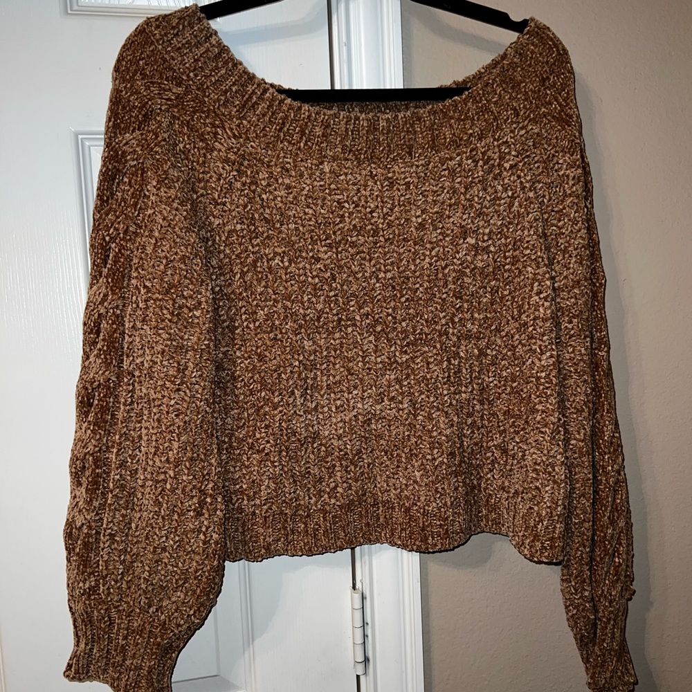 Tobi Off Shoulder Sweater
